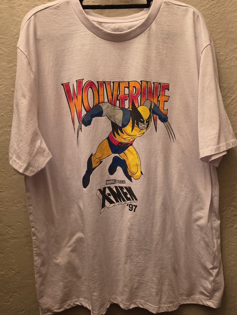 Marvel X-Men 97 Wolverine Graphic T Shirt XL Retro Cartoon Superhero